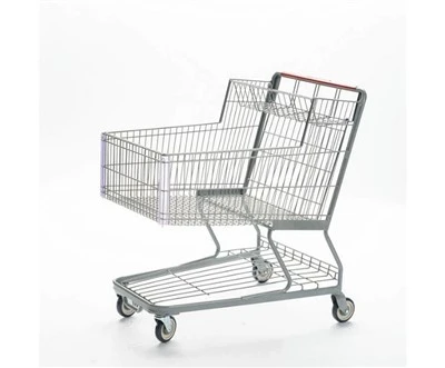 Flat Bottom Shopping Trolley